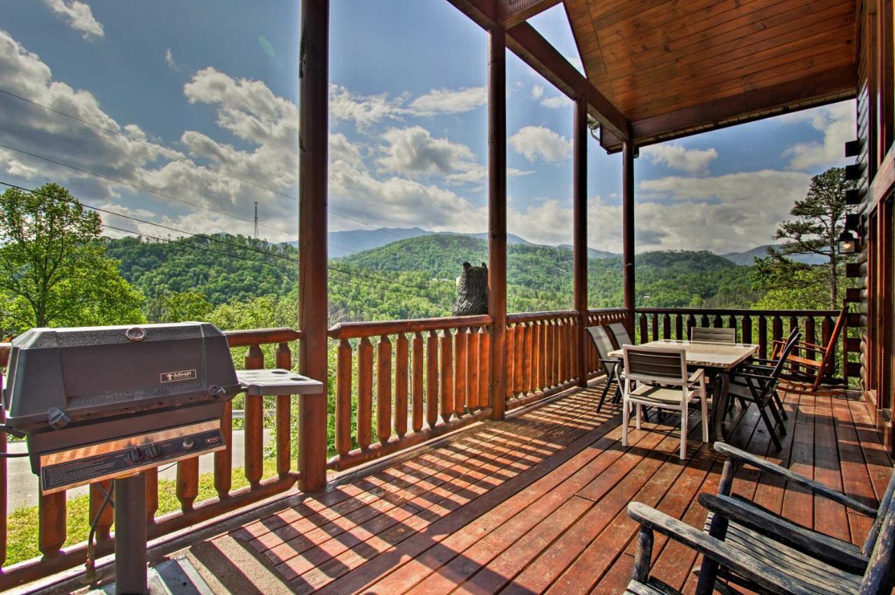 Expansive Gatlinburg Cabin Hot Tub, Deck And Grill! Dış mekan fotoğraf